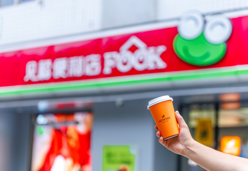 挪瓦咖啡合作见福便利店，带来5倍新增长